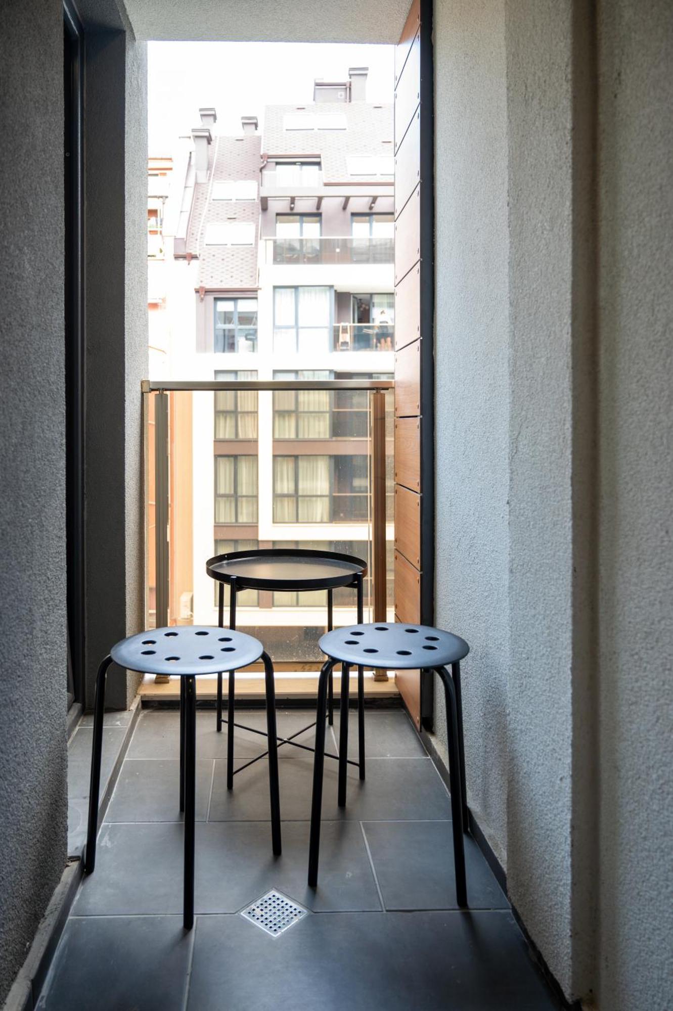 Bright Studio In The City Center Sofia Exteriör bild